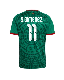 Billige Fotballdrakt Mexico Santiago Gimenez #11 Replika Hjemmedrakt VM 2026 Kortermet Billige Fotballdrakt Mexico Santiago Gimenez #11 Replika Hjemmedrakt VM 2026 Kortermet
